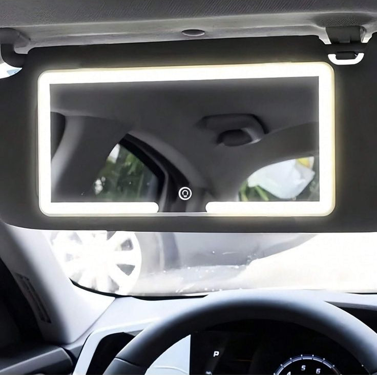 Espelho LED de maquiagem para passageiro